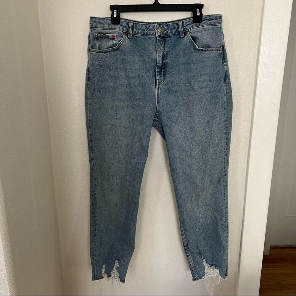 TOPSHOP Straight Leg Jeans Womens size 36